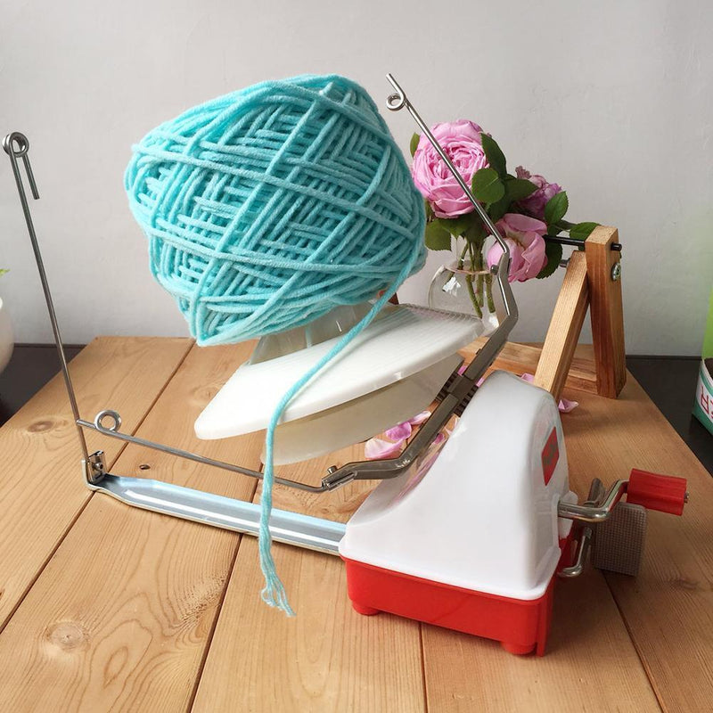 Household Swift Yarn Fiber String Ball Wool Hand Operated Winder Holder Machine
