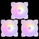 Lanshuo 120mm Case Fan RGB Silent Cooler 1300RPM PC Case Cooling Ventilador