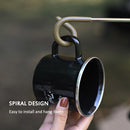 #A Outdoor Camping Hanging Lamp Hook S Shaped Hangers Hook Fishing Accessories