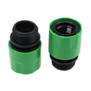 2pcs/PACK External Connectors 3/4" Home Garden Water Hose Tap Connector