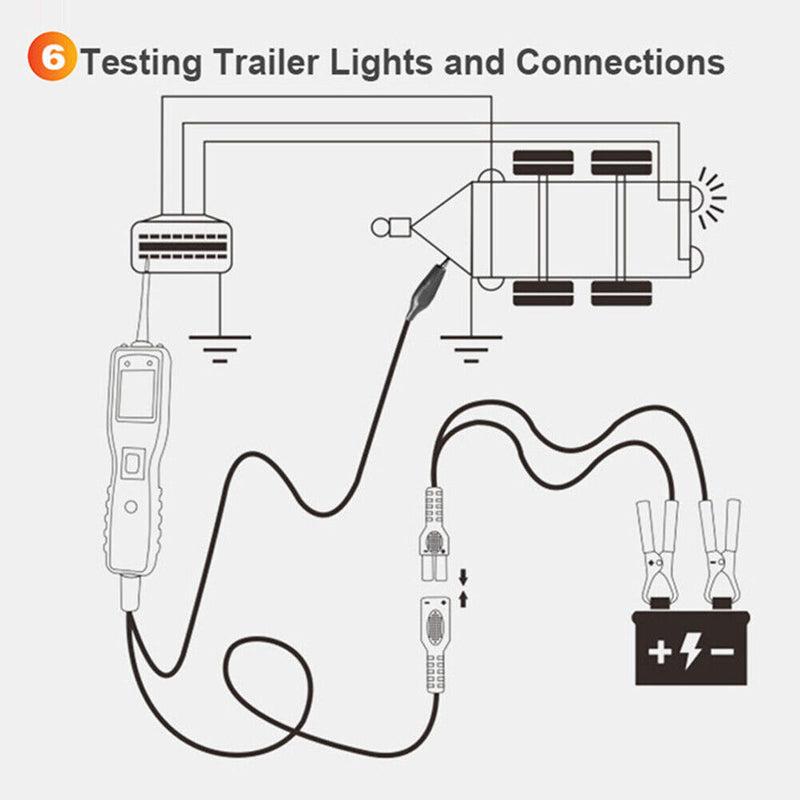 Ancel PB100 Multifunctional Automotive Battery Circuit Tester Power Scanner