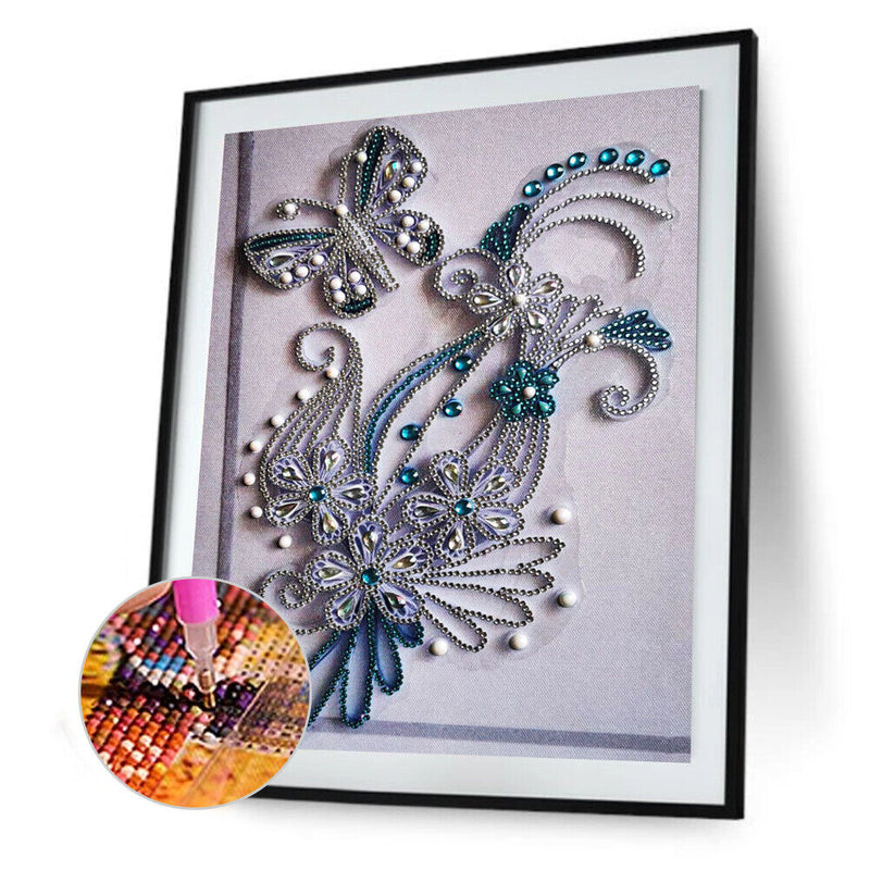 Diamond painted 5D DIY flower series special-shaped diamond (PH78) Newly