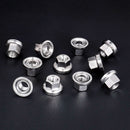 1pc Bicycle Drum Hub Nuts 10mm Fixed Gear MTB Road Bike Rear Wheel Screw Bolt