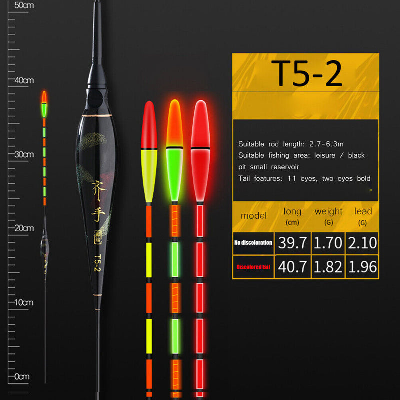 Luminous Fishing Stick Float Bobber Sea Lure Buoy Fishing Tackle (T5-02) Newly