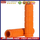 Soft BMX MTB Cycle Mountain Bicycle Bike Handle bar Rubber End(orange)