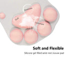 Silicone Gel Non Slip Mouse Pad Mice Mat Wrist Rest Wrist Support For PC Laptop