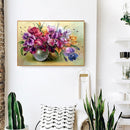 DIY Digital Painting By Numbers Flower Picture Modern Wall Art Home Decor