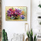 DIY Digital Painting By Numbers Flower Picture Modern Wall Art Home Decor