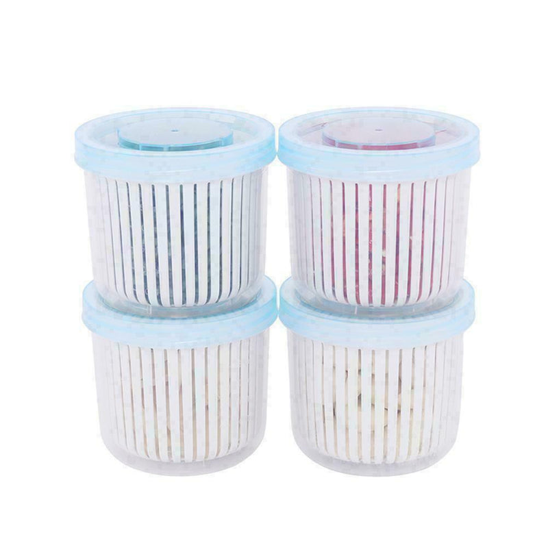 Sealing Box Food Drain Box Fresh Box Chopped Green Box Garlic S1J2 *1 Onion K6U7