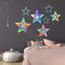 Star Paper Garland Ornaments Birthday Party DIY Wedding Decor (Star 1) Newly