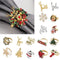 Elk Santa Claus Mouth Ring Napkin Ring Table Decoration Christmas Supplies