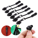 6x Universal Zipper Sliders Fixed Zipper Repair Replacement Kit for Tent Clothes