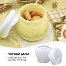 Epoxy Casting Silicone Mould Bottle Candle Jam Jar Pudding Cup Storage Box