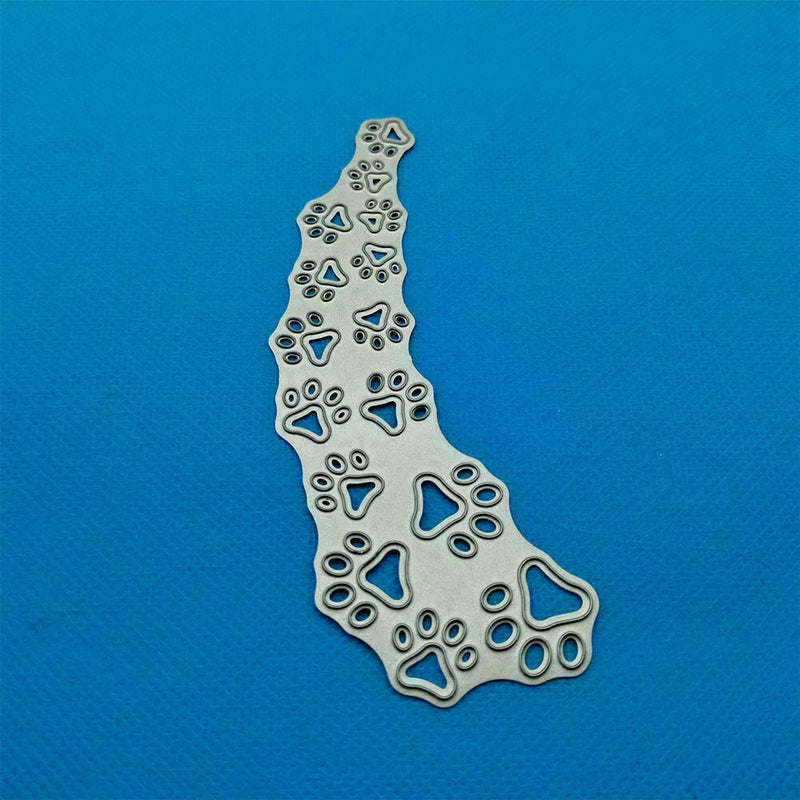 Dog Paw Print Metal Cutting Dies Stencil Scrapbooking Emboss Hot H8K0 UK B5K6