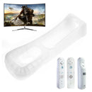 Silicone Cover Case Skin Sleeve for Nintendo Wii Remote Controller(White)