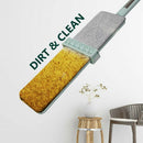 Floor Mops 360° Flat Squeeze Microfiber Mop Set Household Cleaning Tools