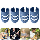 4pcs Finger Cover Colorful Finger Picks for Ukulele Electric Acoustic Guita