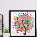 Tree Rhinestone 5D DIY Diamond Painting Special Shaped Partial Wall Picture