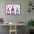 5D Diamond Painting DIY Rhinestone Special Shaped Star Heart Gnome Kit Newly