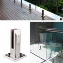 Railing Clamp Glass Clip Floor Standing Stairs Balconys Pool Spigots-Balustrade.