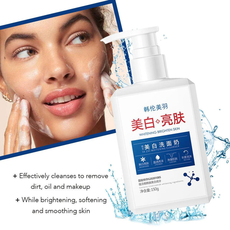 Facial Cleanser Foam Face Wash Whitening Gentle Cleansing Skin Clean Beauty`
