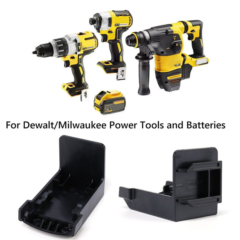 Plastic Storage Shelf 2 in 1 Machine Holder Power Tool Rack for Dewal/Milwaukee