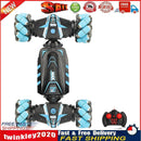 4WD 2.4GHz Remote Control Vehicle Twist RC Stunt Off-Road Car Toys (Blue) Newly