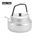 800ml Outdoor Camping Teapot Kettle Coffee Pot + Extension Tube Nozzle (02)