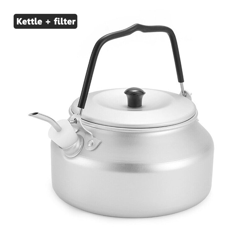 800ml Outdoor Camping Teapot Kettle Coffee Pot + Extension Tube Nozzle (02)
