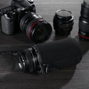 Neoprene DSLR Camera Lens Pouch SLR Lens Shockproof Soft Protective Bag (M)