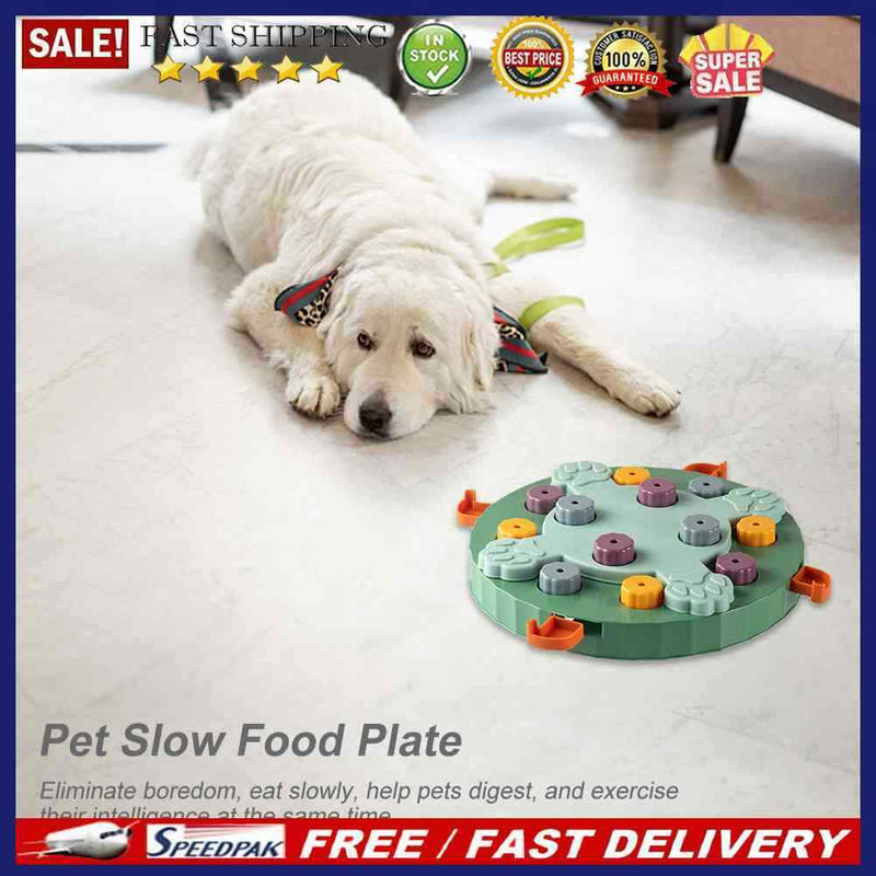 Funny Slow Feeder Puppy Accessories Slow Food Dispenser Pet Supplies for Dog Cat