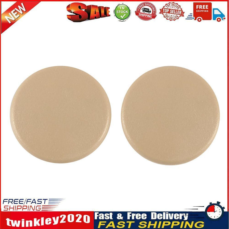 2x Car Rear Armrest Cover Cap Seat Handle Trim for Chevrolet Tahoe (Beige) Newly