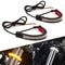 2pcs 36LED Motorcycle Turn Signal Light Strip Fork Strip Lamp Bar Accessories
