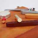 Retro Cylindrical Seal Wax Brass Envelope Seal Stamp Customs Accessory (B) Newly