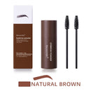 Eyebrow Stamp Shaping Set Waterproof Brow Powder Hair Line Stick (Brown) Newly