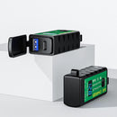 Dual USB Motorcycle Charger SAE to USB Fast Charging Adapter for Cell Phone