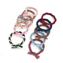 Accessories Concise Women Girl Hand-woven Hair Ring High Elastic Hair Tie Rope
