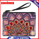 DIY Mandala Special Shaped Diamond Painting Wristlet Bags Women Wallet Clutch