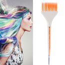 Coloring Hair Dye Brushes Plastic Easy Clean Mixing Bowl Accessory (Orange)