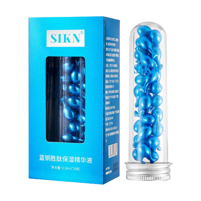 Blue Copper Peptide Capsule Essence Repair Feuchtigkeitspflege für die Haut.