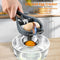 White Separator Food Grade Handheld Egg Opener Egg Cracker Egg Separator Tool