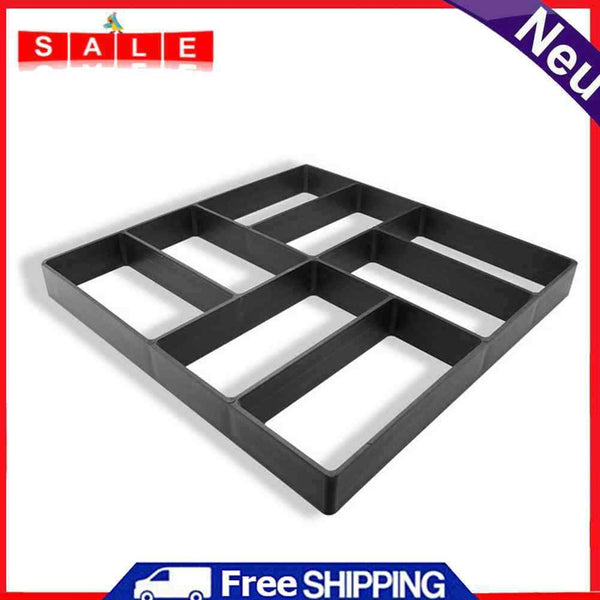 Woyiazt Path Maker Mold DIY Paving Cement Brick Road Concrete Mold 45x40cm