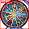 Partial Embroidery Sun Moon Constellation 11CT Stamped Canvas Cross Stitch Kits