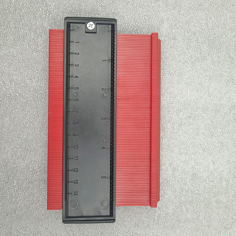 Plastic Profile Copy Gauge Contour Duplicator Standard Marking Tools (Red) Newly