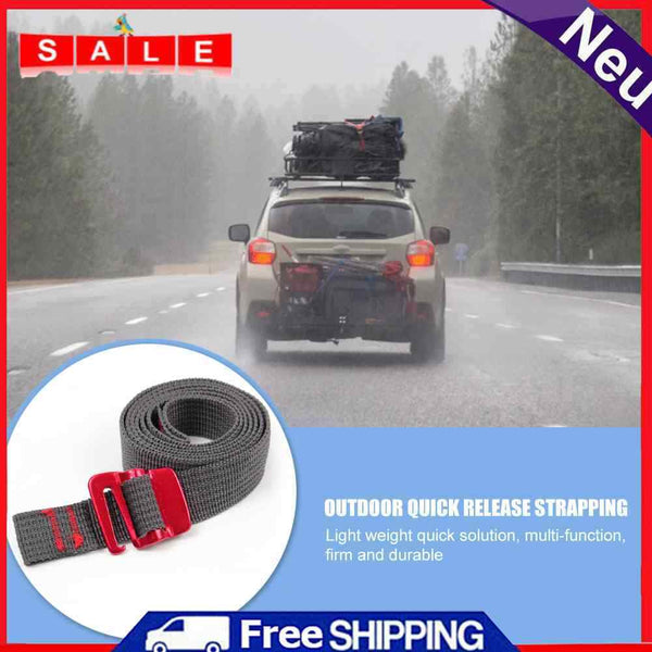 1.5m nylon rope with cord strap and quick tension hook for climbing