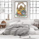 Part Embroidery Autumn Impression Counted 2-Strand 14CT Cross Stitch Cotton
