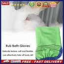 Polyester Bath Scrub Glove Exfoliating Body Scrub Facial Tan Massage Mitt Towel
