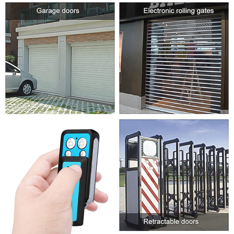 Copy Remote Control 4 Channel Wireless for Garage Electric Door (433Mhz)
