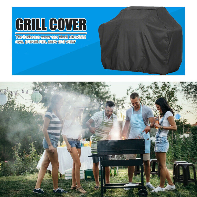 Waterproof Outdoor Barbecue Cover Anti Sun Rain Protective Square for Outdoor