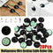 20X Cable Clips Tidy Cord Lead Desk Organiser USB Charger Holder SelfAdhesive